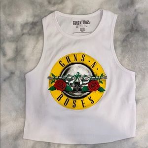Guns N Roses crop top